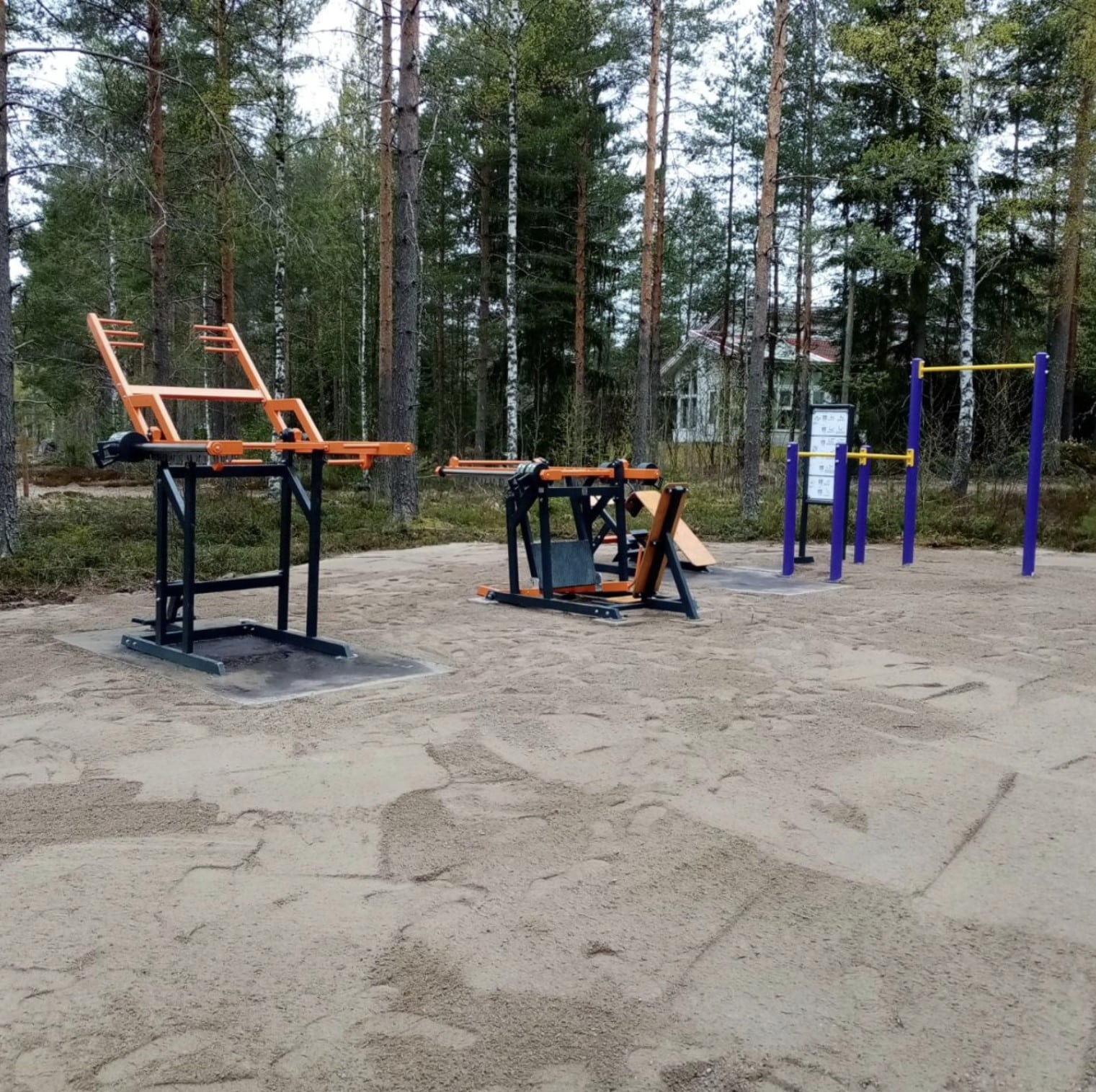 Lopen ulkokuntosali Lopen ulkokuntosali