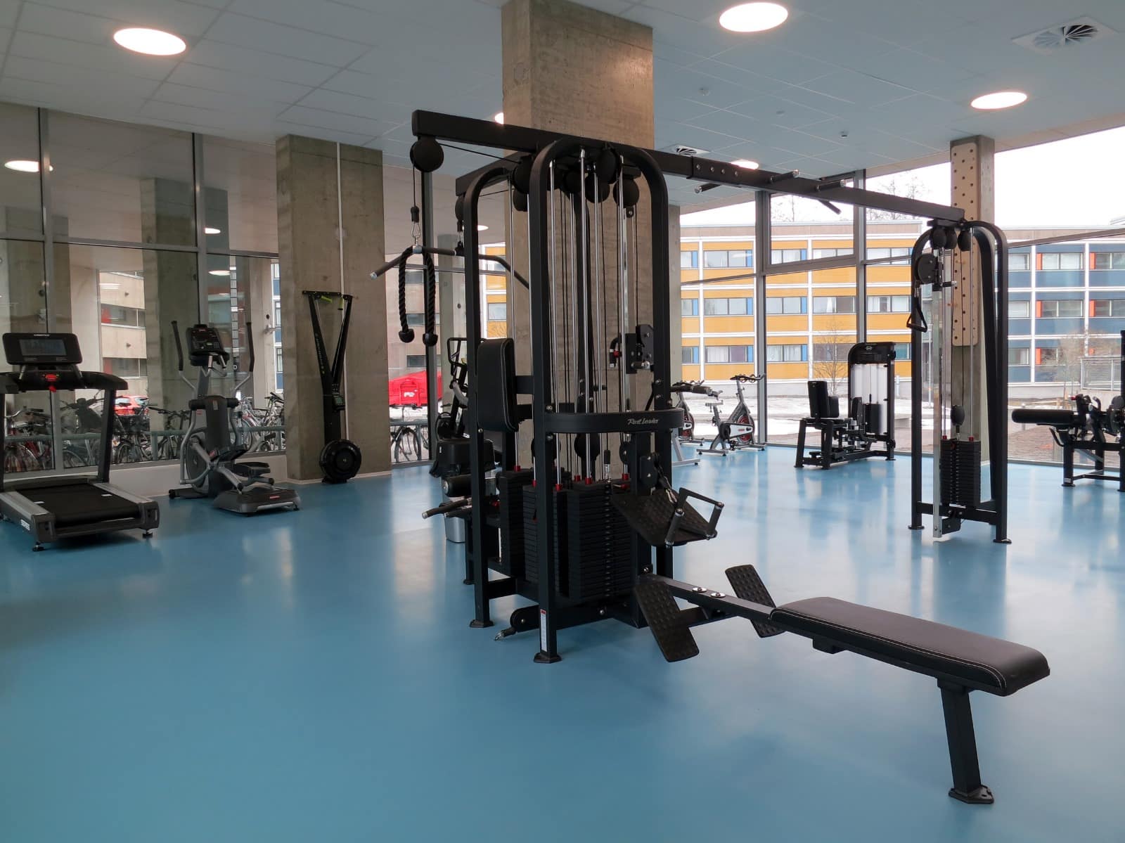 Turun yliopiston kuntosali Turun yliopiston kuntosali