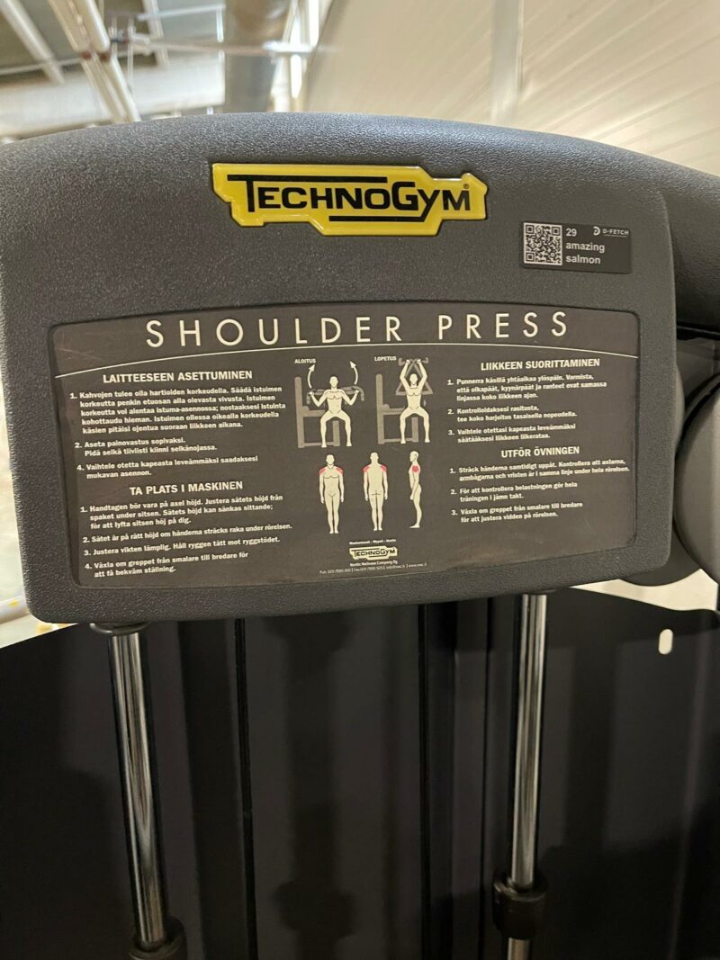 Pystypunnerruslaite Technogym Selection, käytetty - Image 4